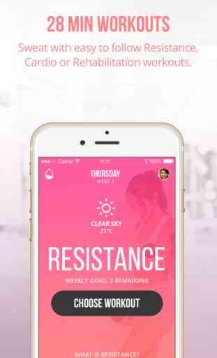 Sweat: Fitness App For Women (Android/iOS) image 1