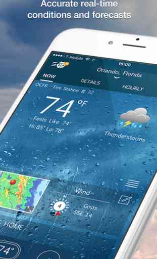 WeatherBug – Weather Forecast (Android/iOS) image 1