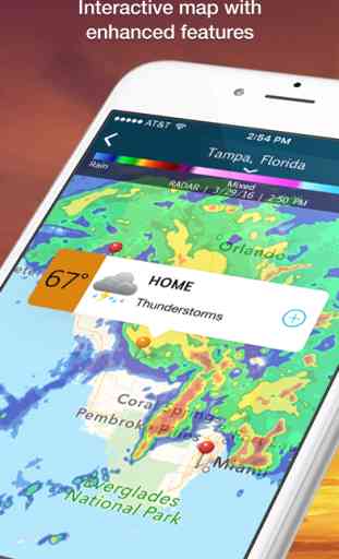 WeatherBug – Weather Forecast (Android/iOS) image 2