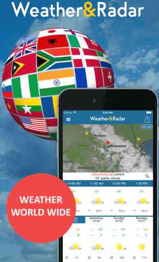 Weather & Radar - Storm alerts (Android/iOS) image 1