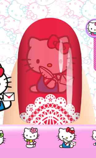 Hello Kitty Nail Salon 3