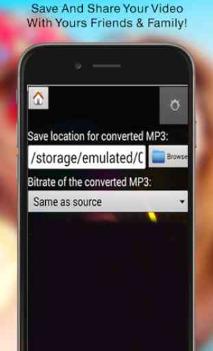 mp4 to mp3 Audio Converter 3
