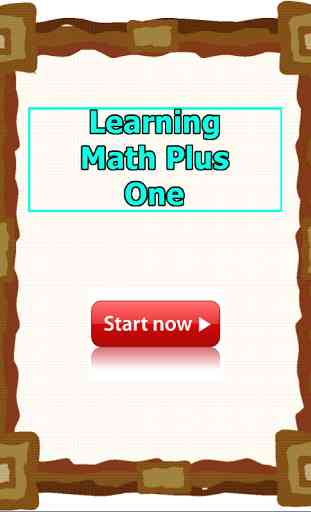 Learning Math Plus One 1
