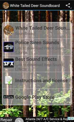 White Tailed Deer Soundboard 1