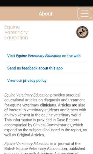 Equine Veterinary Education 1