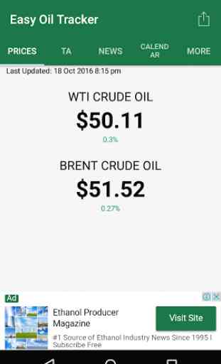 Easy Oil Tracker 1