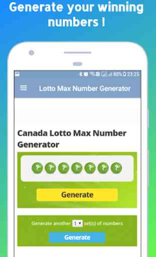 Lotto Max Number Generator & Checker 2