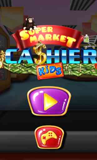 Supermarket Cashier Kids Games 1