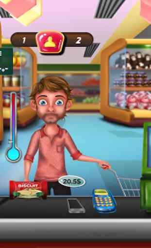 Supermarket Cashier Kids Games 3