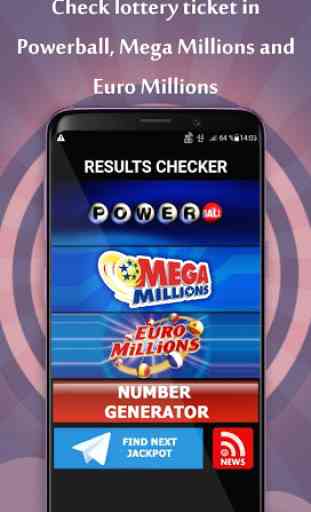 Lottery ticket scanner (checker) 1