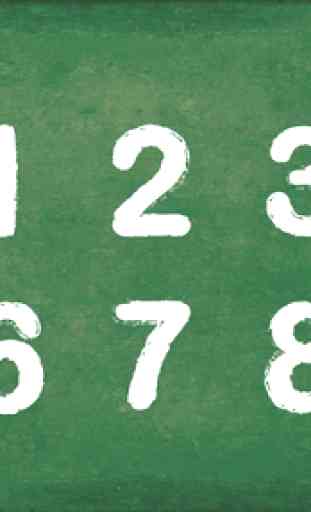 Numbers Board 1