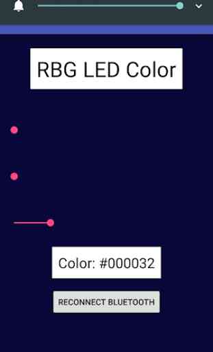 Bluetooth Arduino RGB LED App 2
