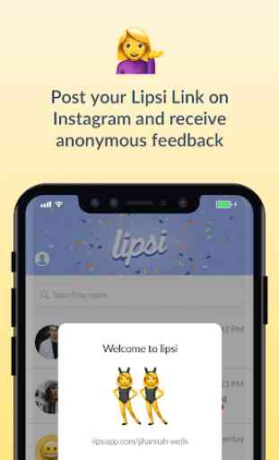 Lipsi - Anonymous messaging 3