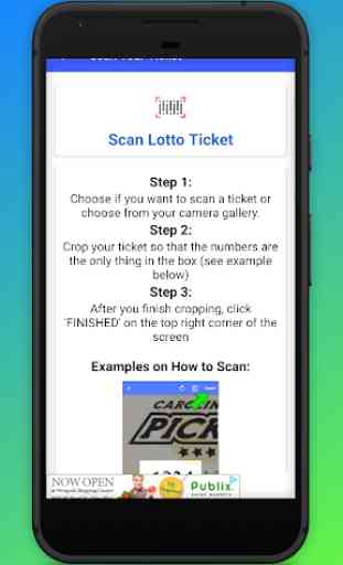 MI Lottery Ticket Scanner 3