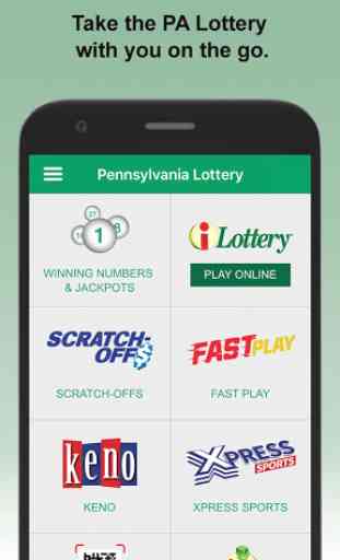 PA Lottery Official LITE App 1
