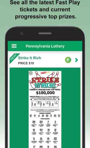 PA Lottery Official LITE App 4