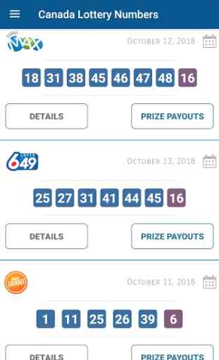 Canada Lottery Numbers 2
