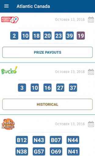 Canada Lottery Numbers 3