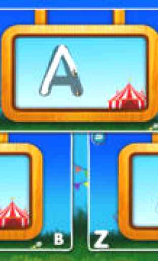 ABC Circus- Educational Preschool Letters Handwriting & Interactive Games for Kids(Free) 3
