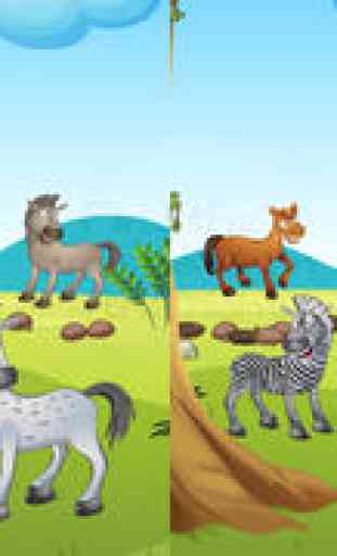 Active Horse Game for Children Age 2-5: Learn for kindergarten, preschool or nursery school with horses 2