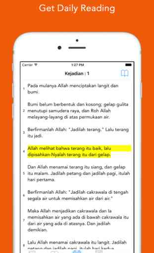 Alkitab: Easy to use Indonesian Bahasa Holy Bible App for daily offline Bible book reading 2