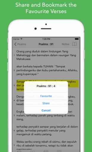 Alkitab: Easy to use Indonesian Bahasa Holy Bible App for daily offline Bible book reading 4