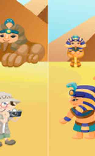 Ancient Egypt Learning Game for Children: Learn and Play with Mummy, Pharaoh and Pyramids 2