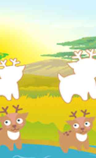 Animal-s of the World in Africa Kid-s Learn-ing Game-s and little Story For Toddler-s 3