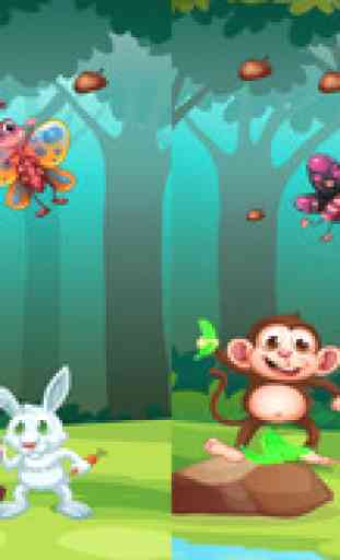 Animals in the Forest in one Crazy Kid-s Game Learn & Play 2