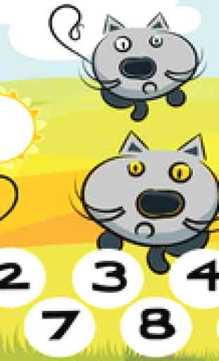 Animals of the Farm Counting Game for Children: Learn to Count Numbers 1-10 4