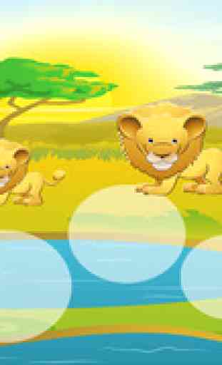 Animals of the safari game for children: Learn for kindergarten or pre-school 4