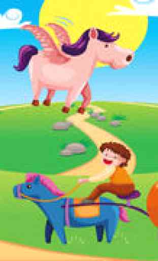 Animated Animal & Horse Puzzle For Babies and Small Kids: The Magic World With Horses! Free Kids Learning Game For Logical Thinking with Fun&Joy 3