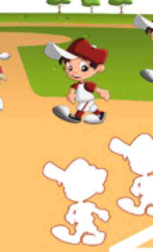 Baby Puzzle: Base-ball Kids Game for Small Children. Sort-ing Objects by size 2