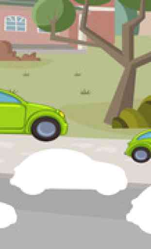 Car-s & Vehicle-s: Education-al Game-s For Kid-s: Spot Mistake-s and Learn-ing Colour-s 3