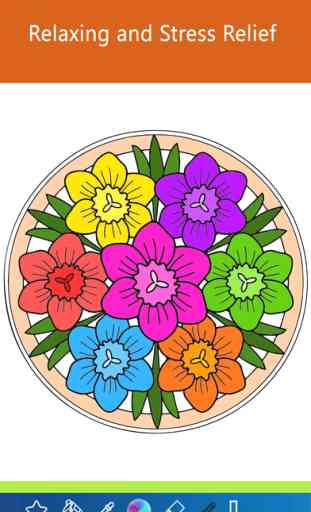 Coloring Book for Adults : Free Mandalas Adult Coloring Book & Anxiety Stress Relief Color Therapy Pages 2