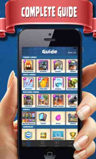 Complete Guide  for Clash Royale - Deck Builder, tipster, Strategies & Tactics pro! 1