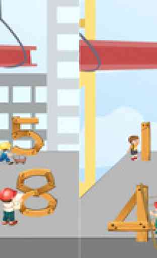 Construction, Car-s & Number-s: Education-al Math and Counting Game-s For Kid-s: Learn-ing Colour-s 2