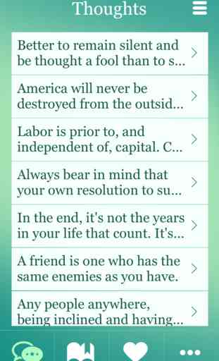 Abraham Lincoln Great Thoughts 3