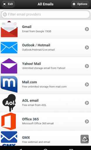 All Email Providers 1