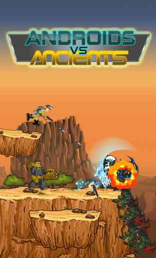 Androids vs Ancients – Robot Soldiers Fighting Ancient Beasts 1
