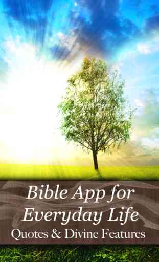 Bible App for Everyday Life - Quotes & Divine Features 1