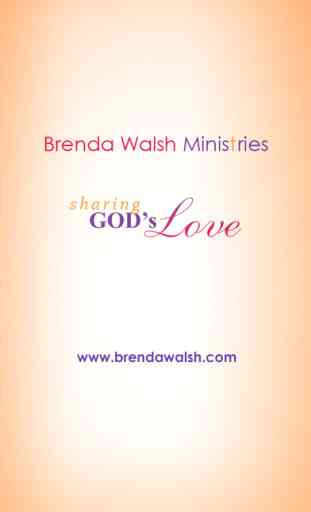 Brenda Walsh - Sharing God's Love 1