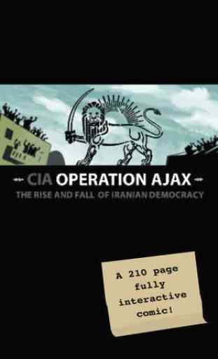 CIA : Operation Ajax the Interactive Graphic Novel for iPhone 1