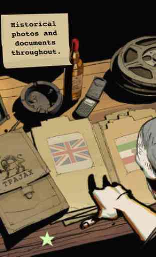 CIA : Operation Ajax the Interactive Graphic Novel for iPhone 4