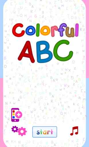 Colorful ABC (Nursery English Alphabets Flashcards for Kids | Montessori Education) 1