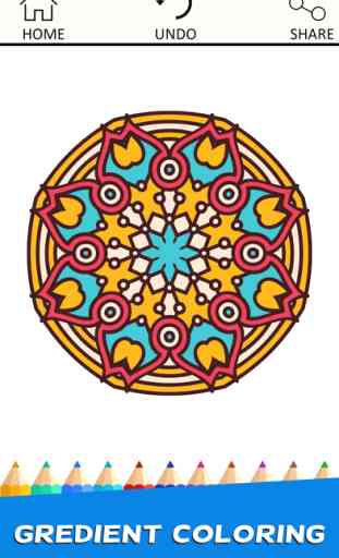 Coloring Book Mandala for Adults Relax Free 2