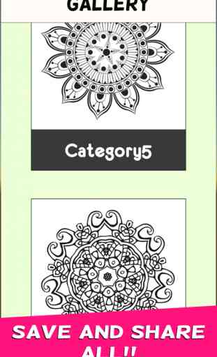 Coloring Book Mandala for Adults Relax Free 3