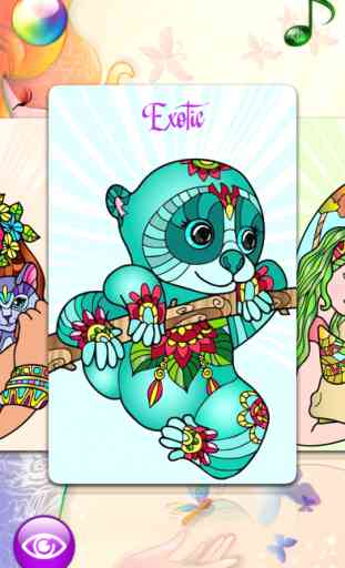 Coloring Pages Animals for Adults Cute Panda Book 4