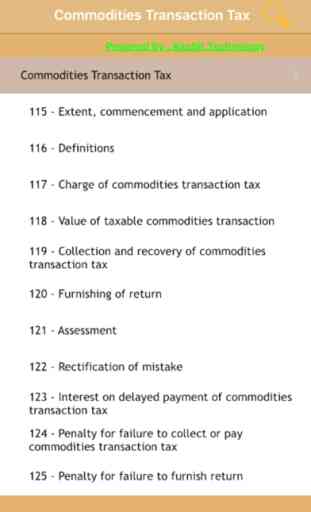 Commodities Transaction Tax 2