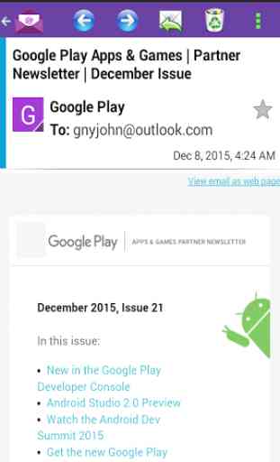 Email for Yahoo - Android App 4
